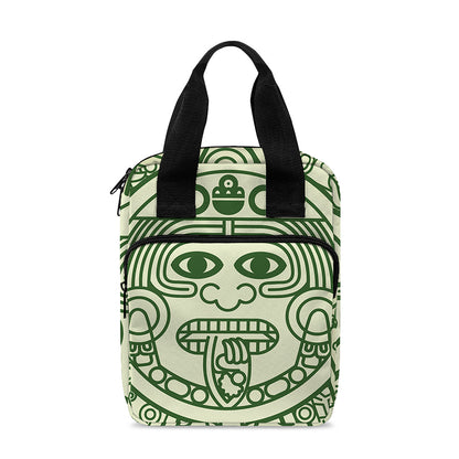 Green Maya Calendar Print Bible Tote Bag