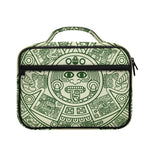 Green Maya Calendar Print Briefcase Bible Bag