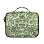 Green Maya Calendar Print Briefcase Bible Bag