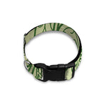 Green Maya Calendar Print Dog Collar