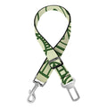 Green Maya Calendar Print Dog Seat Belt
