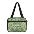Green Maya Calendar Print Double Strap Bible Bag