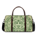 Green Maya Calendar Print Duffel Bag