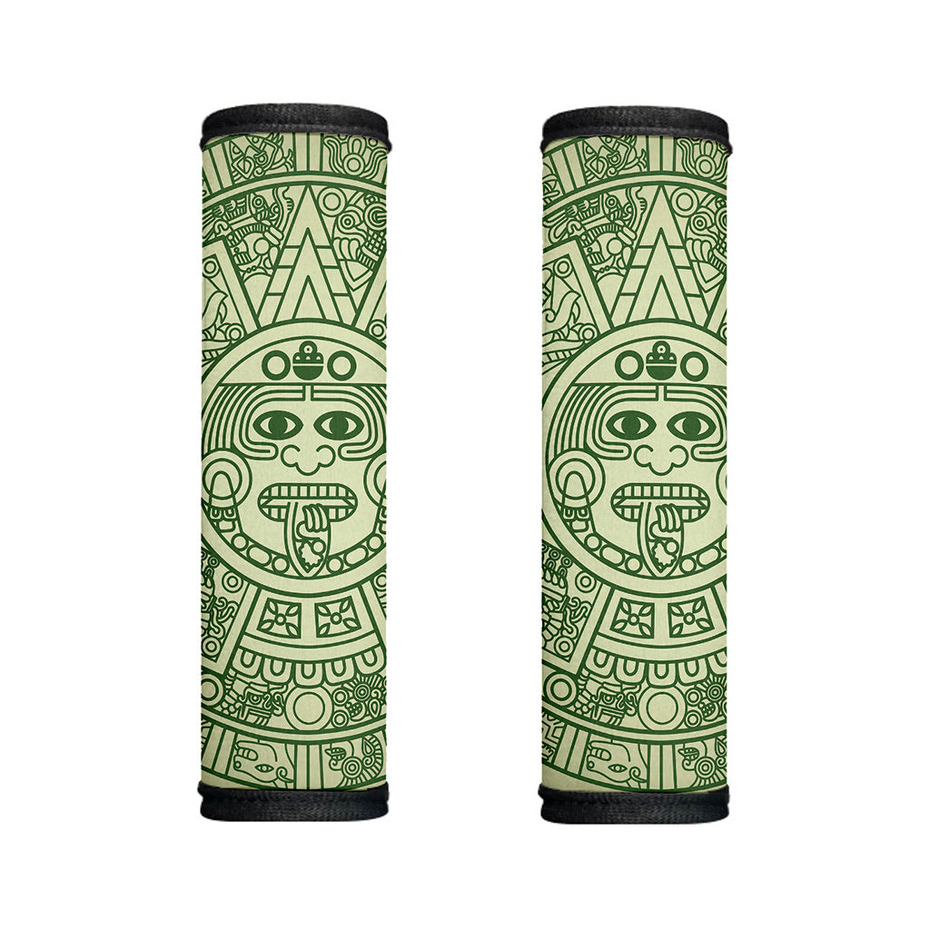 Green Maya Calendar Print Handle Covers