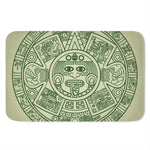 Green Maya Calendar Print Indoor Door Mat