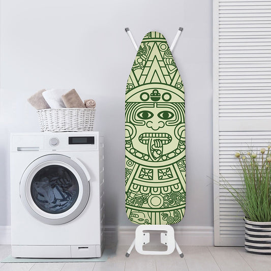 Green Maya Calendar Print Ironing Board Cover