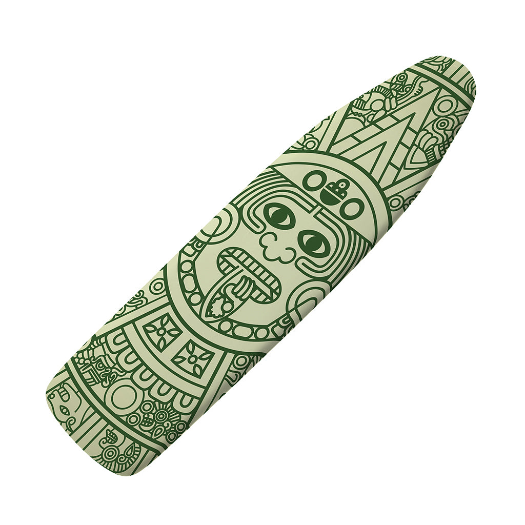 Green Maya Calendar Print Ironing Board Cover