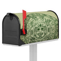 Green Maya Calendar Print Mailbox Cover
