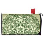 Green Maya Calendar Print Mailbox Cover