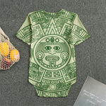 Green Maya Calendar Print Men's Bodysuit