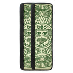Green Maya Calendar Print Refrigerator Handle Covers