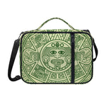 Green Maya Calendar Print Shoulder Strap Bible Bag