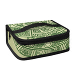 Green Maya Calendar Print Small Lunch Bag