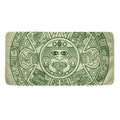Green Maya Calendar Print Towel