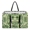 Green Maya Calendar Print Utility Tote Bag