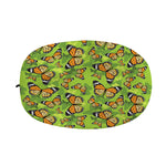 Green Monarch Butterfly Pattern Print Car Side Mirror Covers
