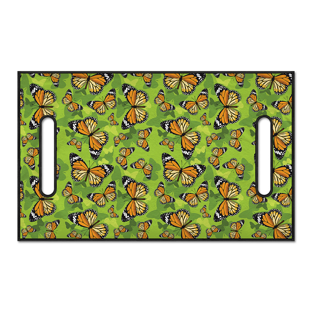 Green Monarch Butterfly Pattern Print Golf Cart Seat Cover