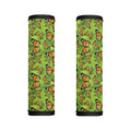Green Monarch Butterfly Pattern Print Handle Covers