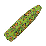 Green Monarch Butterfly Pattern Print Ironing Board Cover