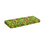 Green Monarch Butterfly Pattern Print Piano Keyboard Cover