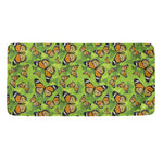 Green Monarch Butterfly Pattern Print Towel