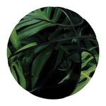 Green Monstera Leaf Print Basketball