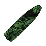 Green Monstera Leaf Print Ironing Board Cover
