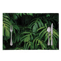 Green Monstera Leaf Print Placemat