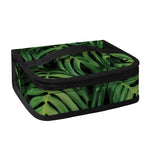 Green Monstera Leaf Print Small Lunch Bag