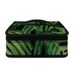 Green Monstera Leaf Print Small Lunch Bag