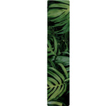 Green Monstera Leaf Print Table Runner