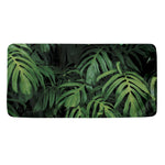 Green Monstera Leaf Print Towel
