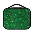 Green (NOT Real) Glitter Print Classic Bible Case