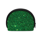 Green (NOT Real) Glitter Print Coin Purse