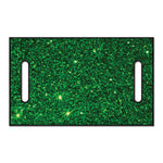 Green (NOT Real) Glitter Print Golf Cart Seat Cover