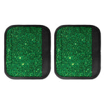 Green (NOT Real) Glitter Print Handle Covers