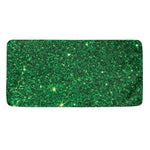 Green (NOT Real) Glitter Print Towel