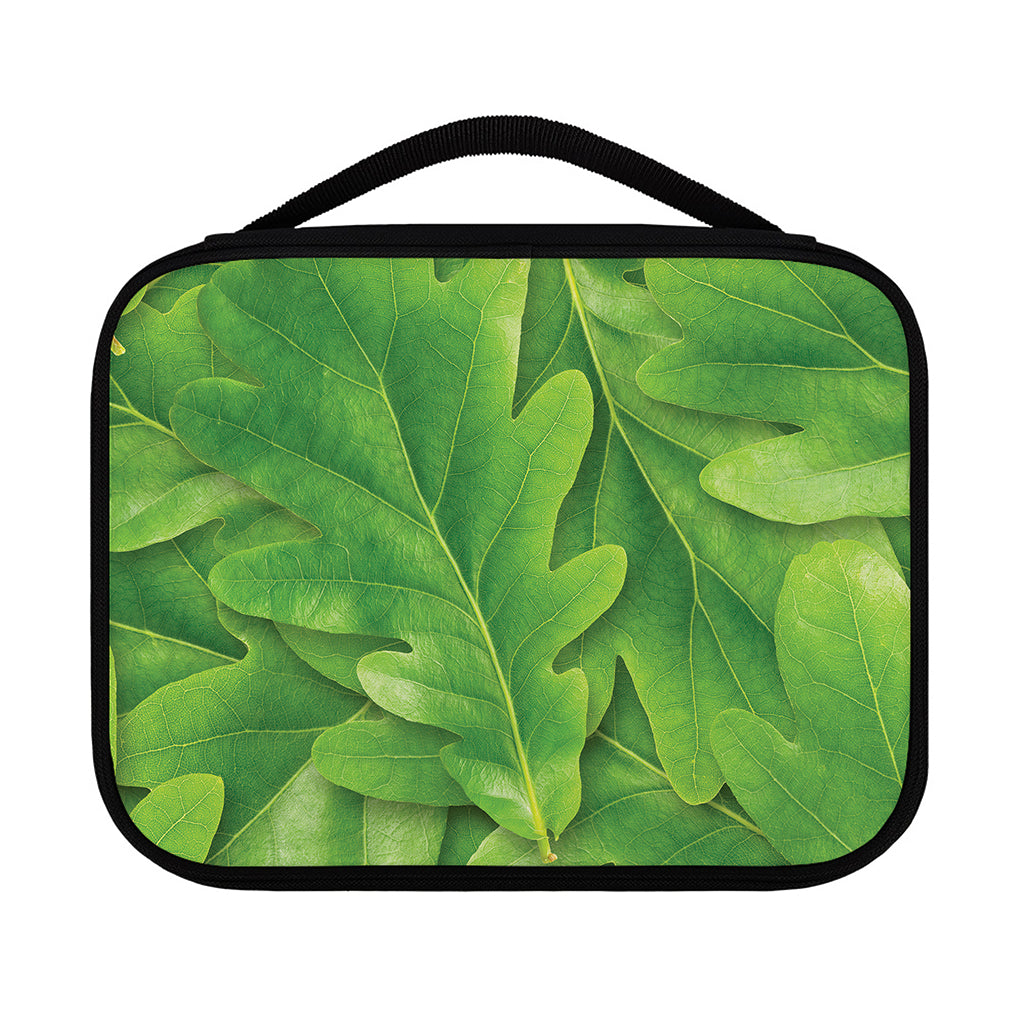 Green Oak Leaf Print Classic Bible Case