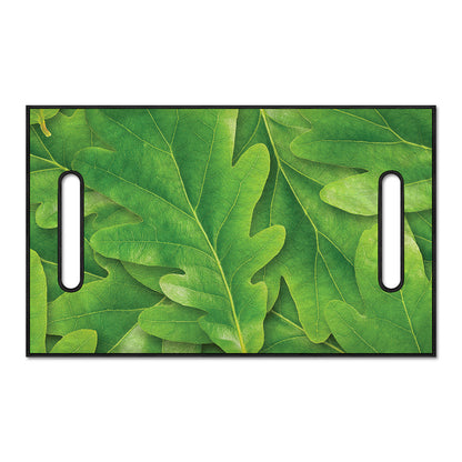 Green Oak Leaf Print Golf Cart Seat Cover