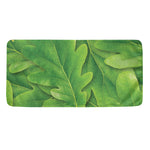 Green Oak Leaf Print Towel
