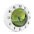 Green Pit Viper Print Alarm Clock