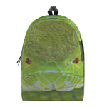Green Pit Viper Print Backpack