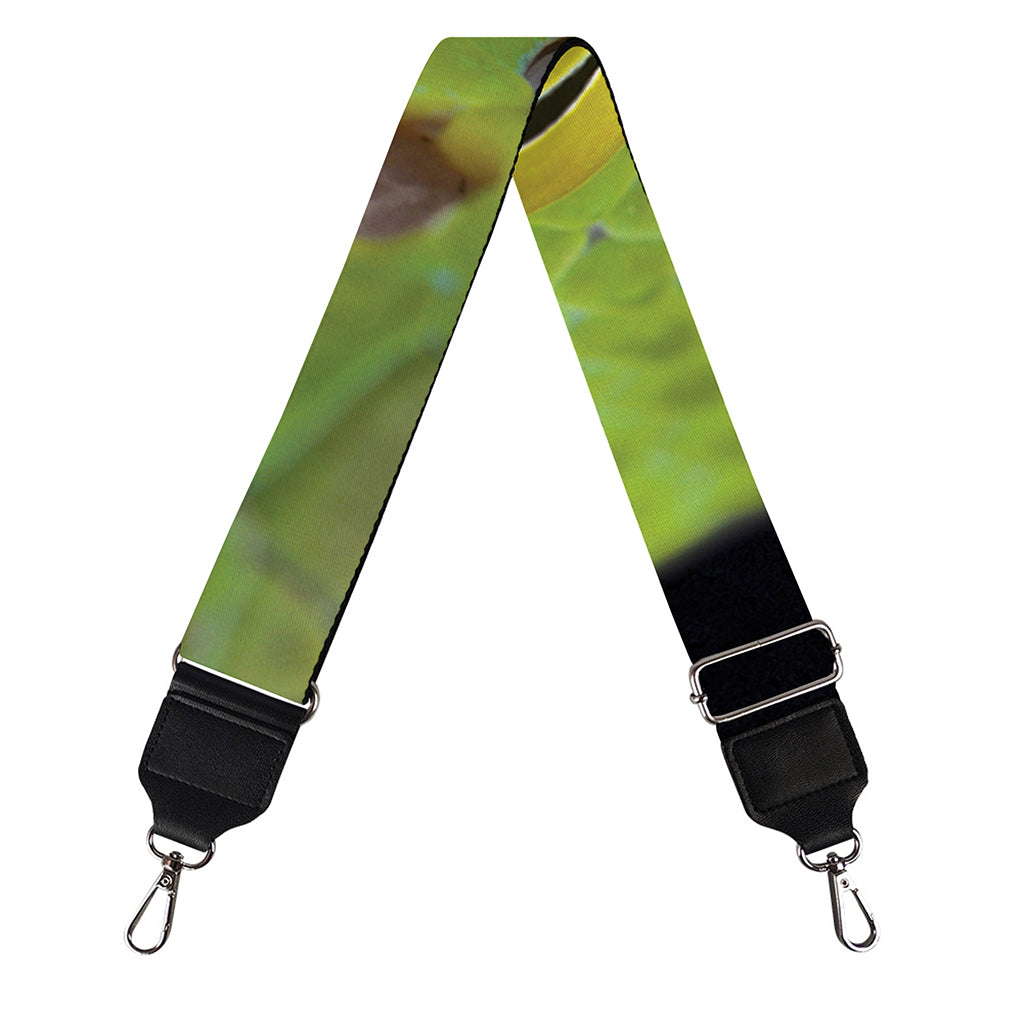 Green Pit Viper Print Bag Strap