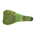 Green Pit Viper Print Bicycle Seat Cover