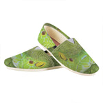 Green Pit Viper Print Casual Shoes