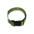 Green Pit Viper Print Dog Collar
