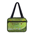 Green Pit Viper Print Double Strap Bible Bag