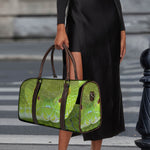 Green Pit Viper Print Duffle Bag