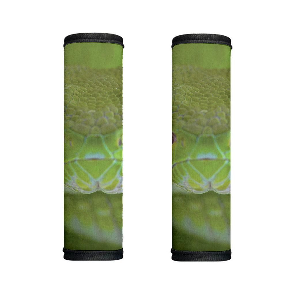 Green Pit Viper Print Handle Covers