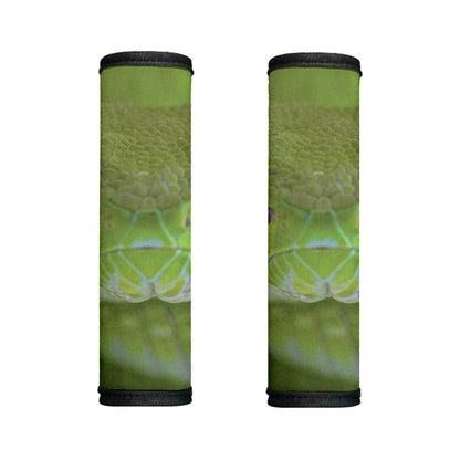 Green Pit Viper Print Handle Covers